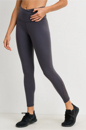 Perforated Panel Highwaist Performance Leggings